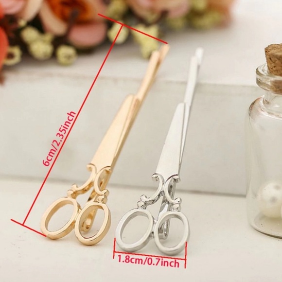 fun scissor hair pin 💝2/$20💝 - Picture 4 of 4